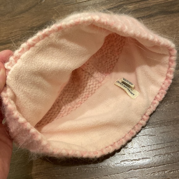 Cozy/fuzzy Pink Winter Beanie Lined with Fleece - Picture 2 of 3